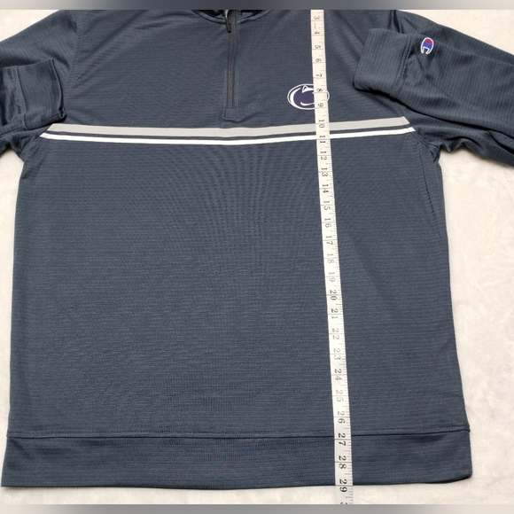 Champion 1/4 Penn State pullover shirt size L - Picture 4 of 9